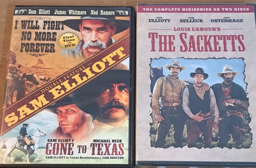 Western dvd lot the sacketts - the,