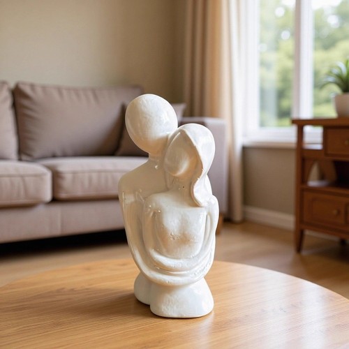 Elegante statuina resina - elegante,