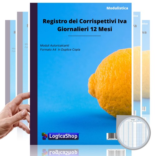 Registro dei corrispettivi iva - registro,