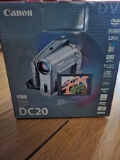 videocamera dvd canon dc20