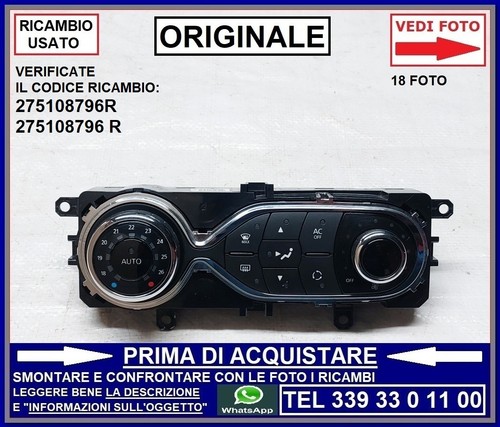 Plancia clima climatizzatore - plancia,