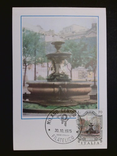 Italia 1975 fontana milano - 1975,