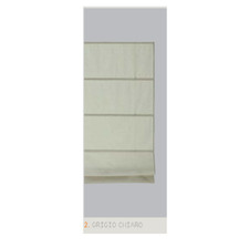 CONCEPT DECOR - TENDA A PACCHETTO CON BINARIO INCLUSO GRIGIO CHIARO 100X175