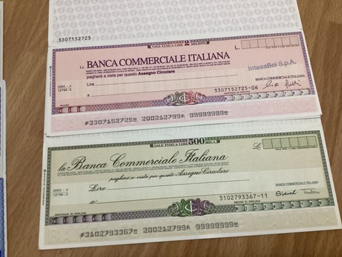 Assegni circolari banca - assegni,