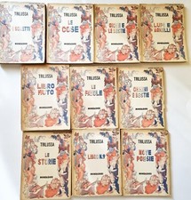 Poesia dialettale :  OPERE DI TRILUSSA 10 VOLUMI ( MONDADORI 1940 /1941 )