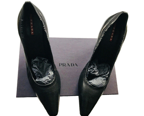 Scarpe prada pelle uk6 5 - prada, uk6,5