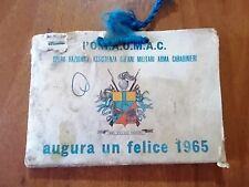 calendarietto 1965 OPERA NAZIONALE ASSISTENZA ORFANI MILITARI ARMA CARABINIERI