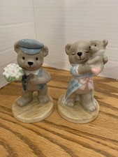 Coppia statuine orsacchiotto