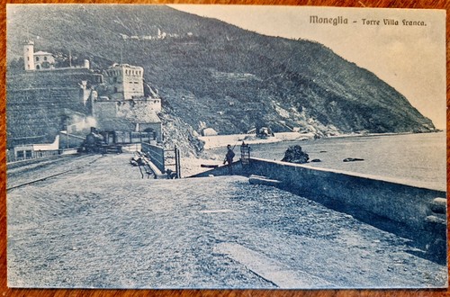 Cartolina moneglia torre - cartolina,
