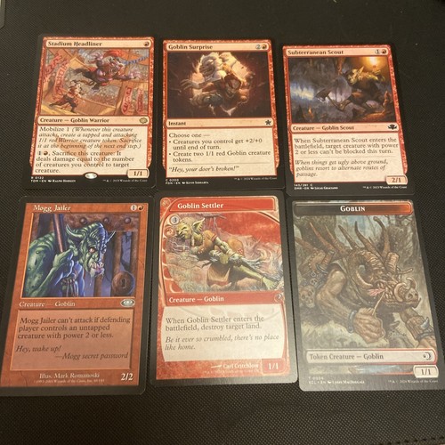 Pacchetto carte goblin - 6,