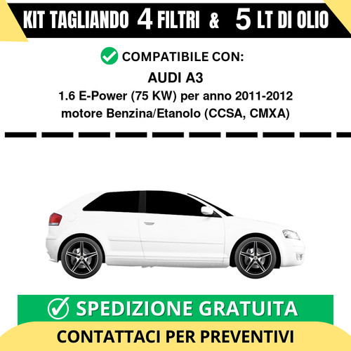 Tagliando per audi 6 - per,