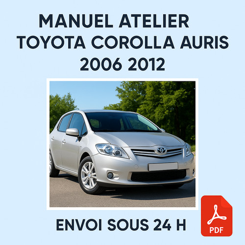Manuel atelier toyota corolla - manuel,