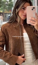 Giacca ZARA Whisky 100% pelle