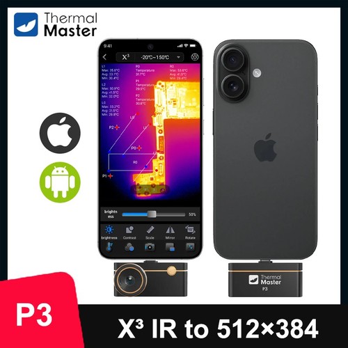 Termocamera thermal master - termocamera,