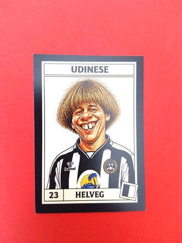 Figurina caricatura calciatori - figurina,