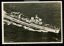 (B1166) c.ill. fotografica  NAVE - CACCIATORPEDINIERA STRALE   nuova