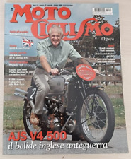 Motociclismo d'epoca 10 2006 - AJS V4 500 - MOTO GUZZI 250 TS  rivista