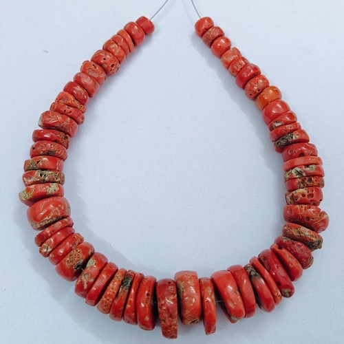 Perline corallo vintage - perline,