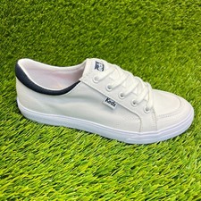Scarpe da passeggio Keds Center ll donna taglia 5,5 bianche sportive in tela sneakers