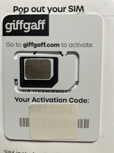 Schede simcard giffgaff - simcard,