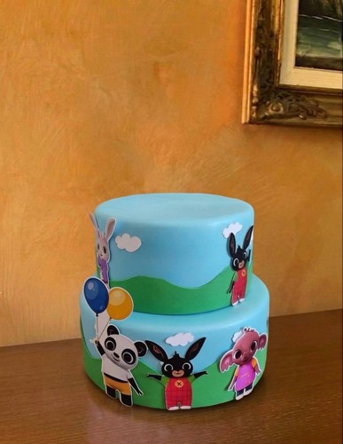 Torta scenografica bing - torta,