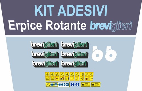 Kit adesivi decalcomania - kit,
