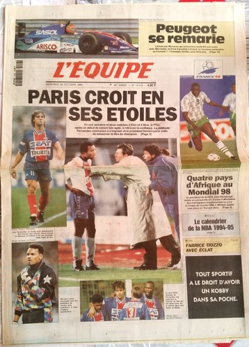 Equipe journal du - l'equipe,