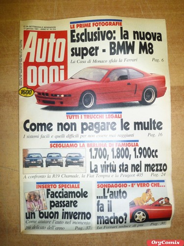 Auto oggi anno - -,
