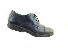 Oxford da uomo American Classics by De La Rentis nere con lacci punta US11M