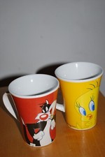 Quattro tazze in ceramica - Serie Looney Tunes Active!