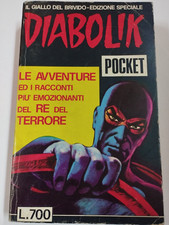 DIABOLIK POCKET - SUPPLEMENTO A HORROR POCKET N. 1 DEL 1974 - OTTIME CONDIZIONI