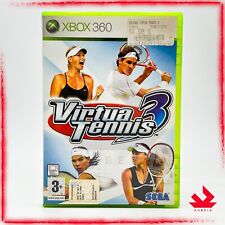 VIRTUA TENNIS 3 ? IDEA REGALO ⭐️ RARO ? NADAL FEDERER ?? ITALIANO XBOX 360