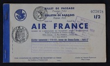 Vecchio biglietto aereo AIR