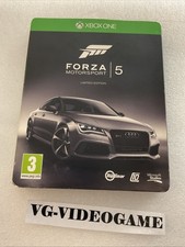 Forza Motorsport 5 Steeal Book Edition ,Xbox One SERIES X Usato
