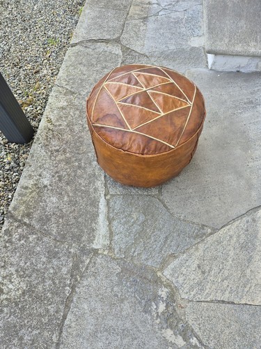 Pouf pelle vintage diametro - pelle,