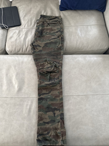 Mad blue pantalone cargo uomo - blue,