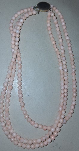 Collana corallo piu una - corallo,