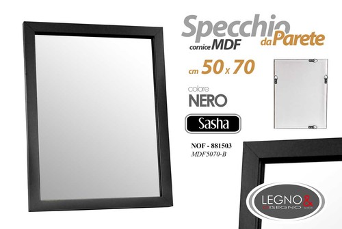 Specchio parete 70cm - da,