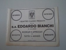advertising Pubblicità 1938