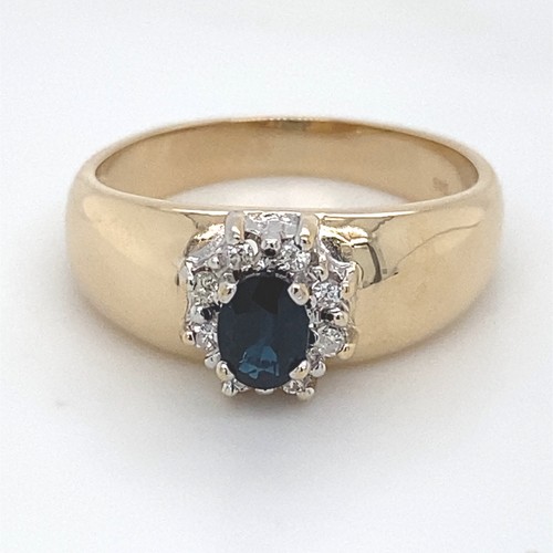 Anello 585 14k oro giallo - anello,