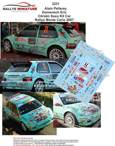 Decals ref 2231 citroen - 2231,