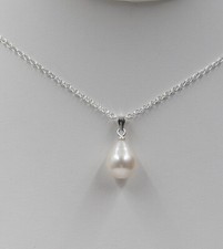 Ciondolo goccia d'acqua piatta