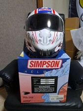 Casco Simpson RX10 Blue Star