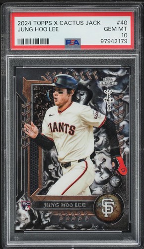Jung hoo lee 2024 topps - jung, cosmic