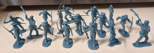 54mm vintage marx fort - fort, apache