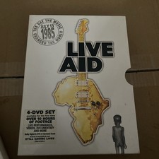 Live Aid DVD Box Set 4 Disc