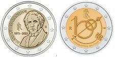 Due monete 2 Euro ITALIA 2023 AERONAUTICA + MANZONI - 2 € Commemorativi