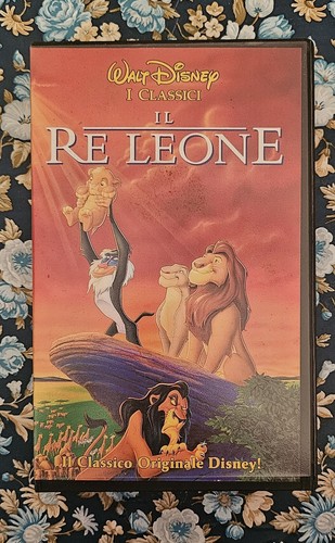 Leone vhs video - re, cassetta