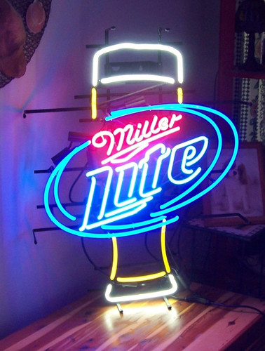Insegna neon nuova - nuova, 22"x17"s