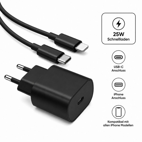 Caricabatteria rapido 25w cavo - rapido,